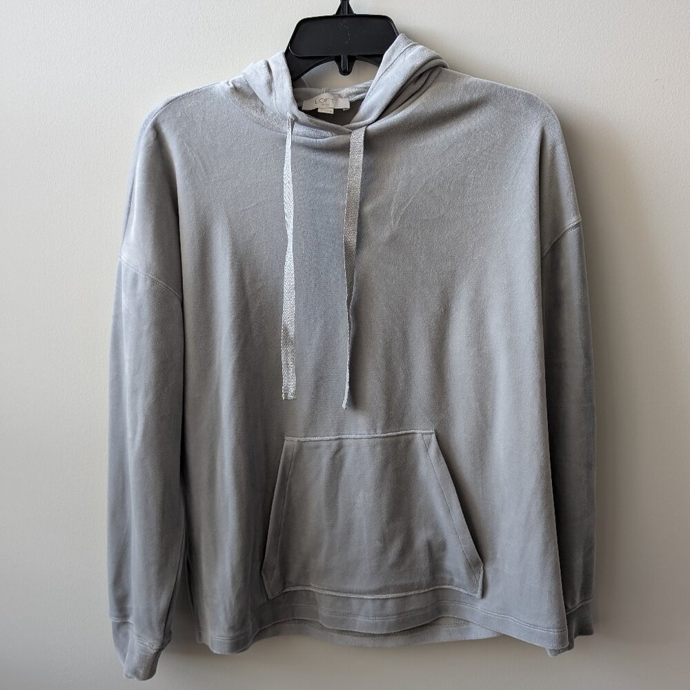 Loft Velour Loungewear Hoodie NWOT